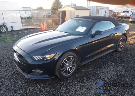 2017 Ford Mustang Ecoboost Premium from USA, damaged, VIN 1FATP8UH3H5205131